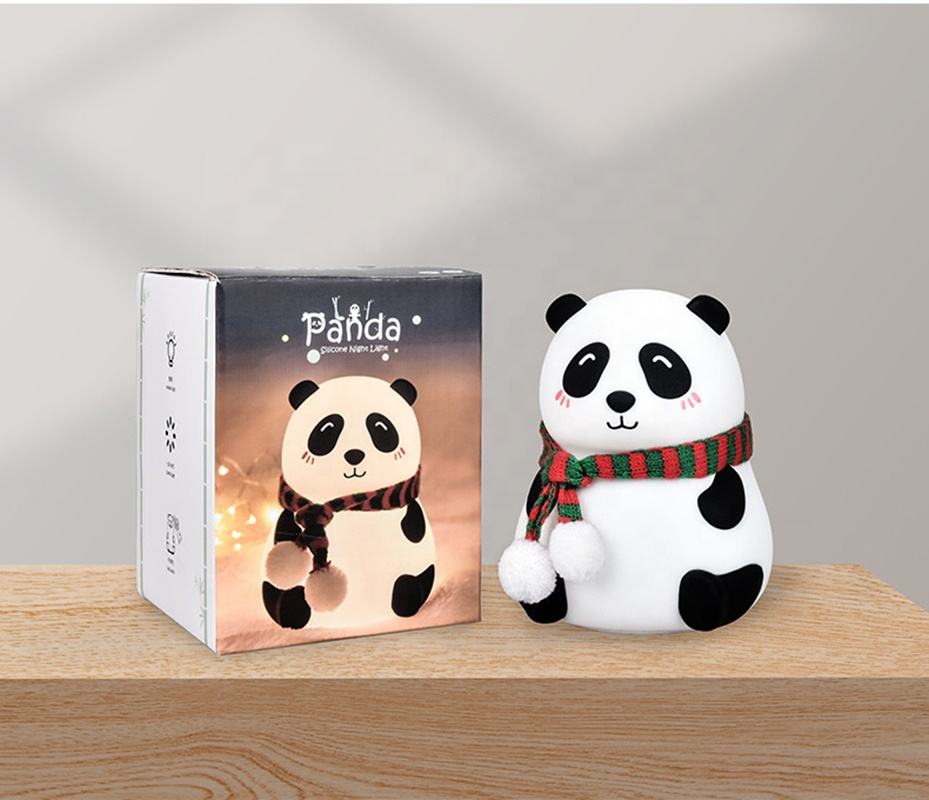 Panda Touch Night Lamp – Soft Silicone USB Lamp for Kids & Gifts