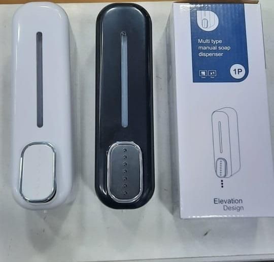 Press Wall-Mounted Dispenser Soap Manual [Pack of 2]