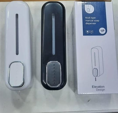 Press Wall-Mounted Dispenser Soap Manual [Pack of 2]