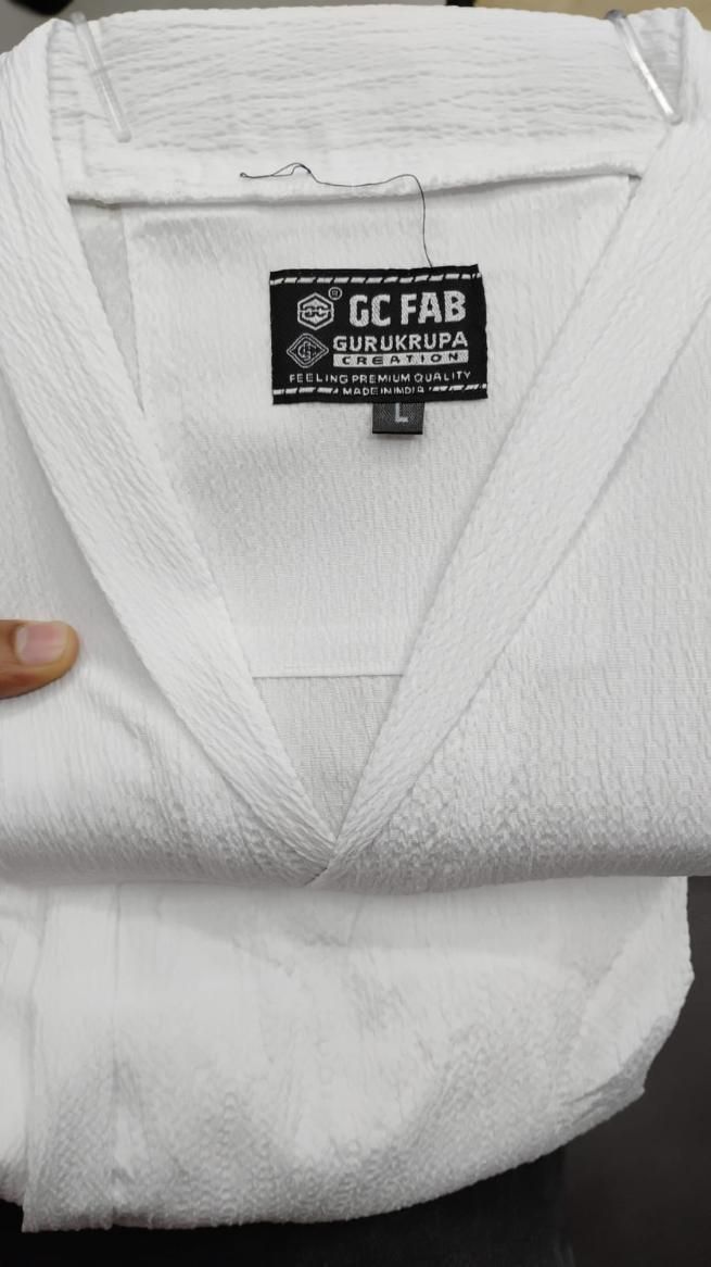 Men's Caudrauy Co-Ord Set White