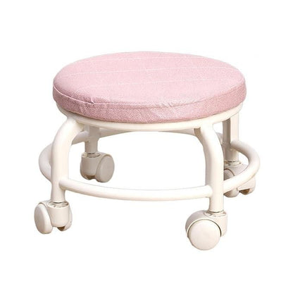 Round Roller Stool